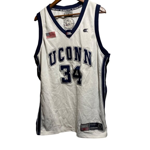 Men’s Colosseum UConn Huskies#34 Jersey 100% Polyester Size XL